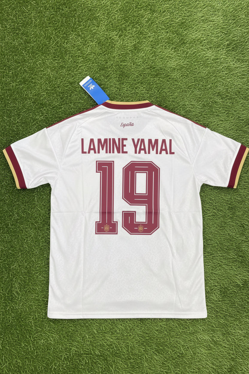 Lamine Yamal Spain Away Jersey
